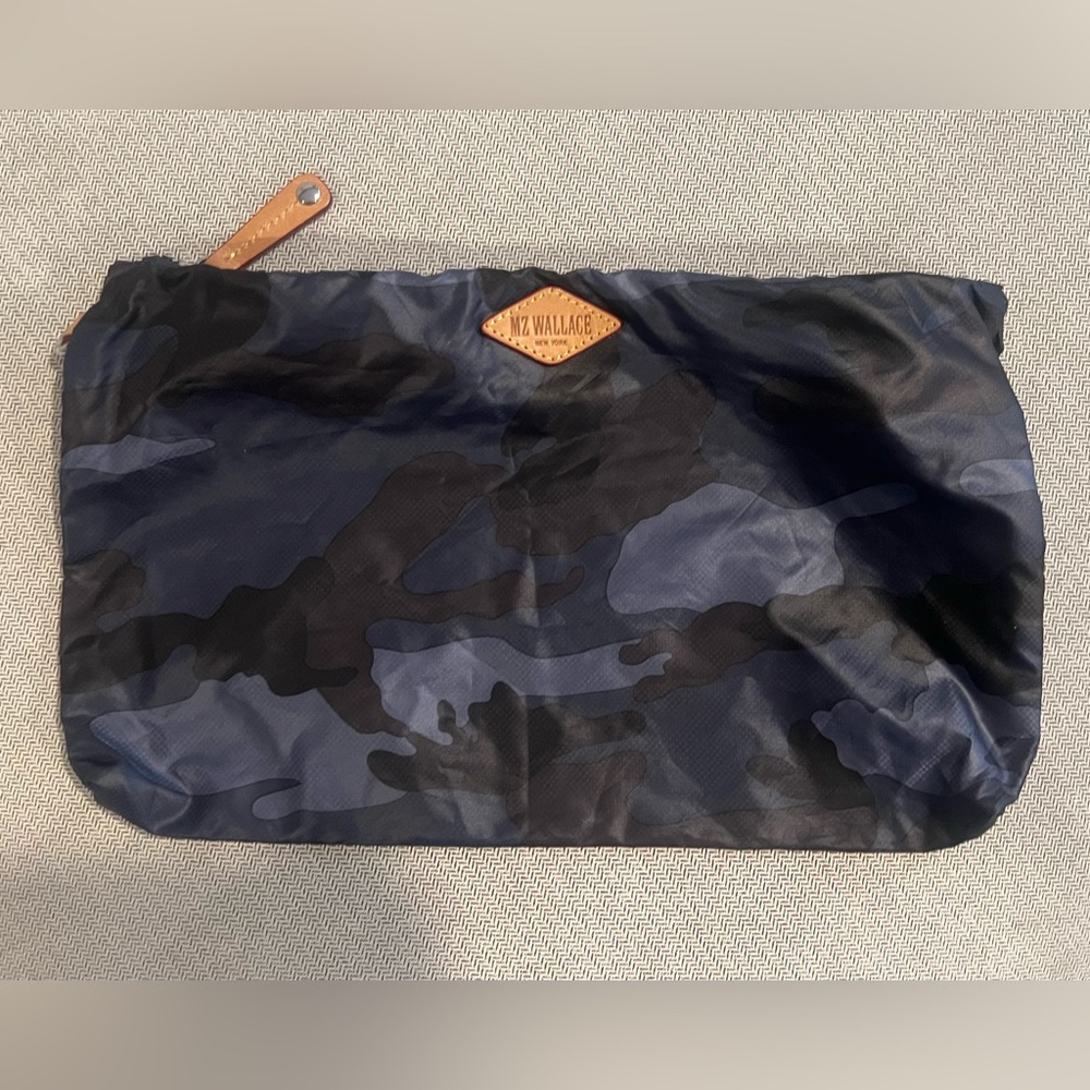 MZ Wallace Blue and Black Camo Toiletry Bag - Picture 4 of 6